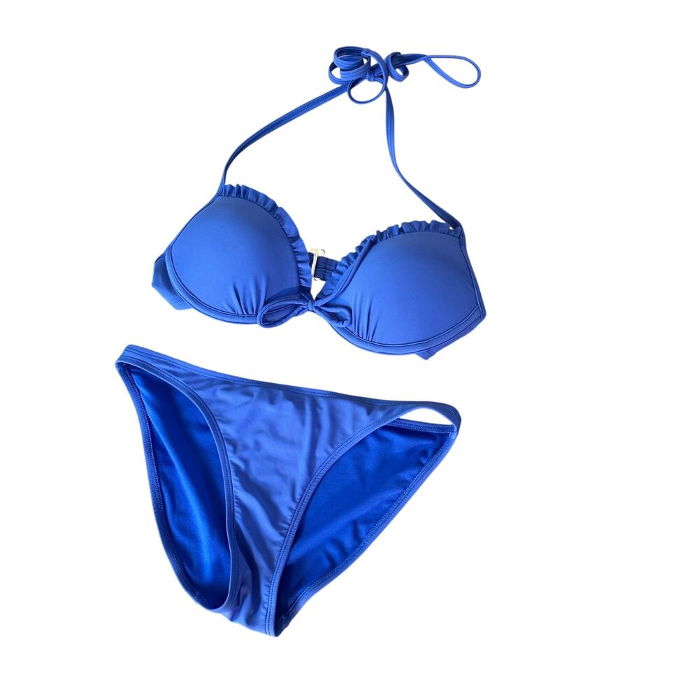 Sand Castle Periwinkle Blue Underwire Bikini Set